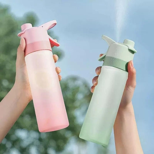 【Pisuz Way】 700ml Barbiepink Bottle Water Bottle For Girls Water Cup Large Capacity Spray Bottle BPA Free Drinkware Travel Bottles