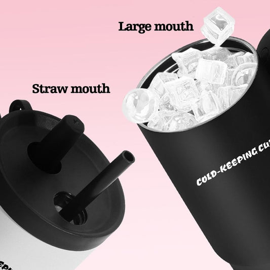 Bingba Cup 710ml High Value 316 Stainless Steel Large Capacity Thermos Cup with Handle Car Cold Water Cup